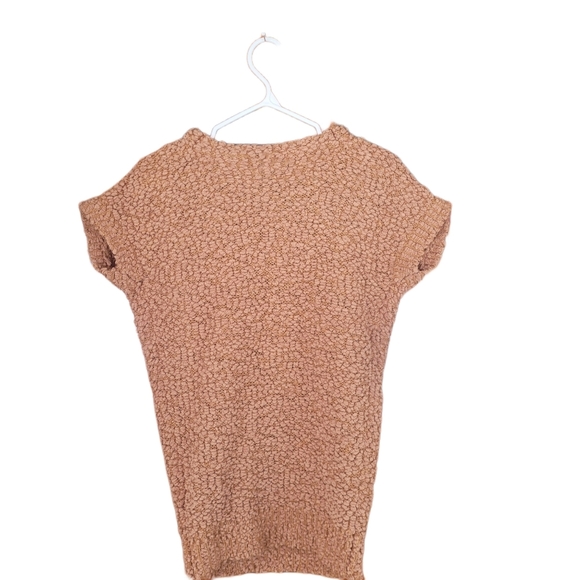 Simply Vera Wang Short Sleeve Chunky Knit Top S - Picture 3 of 6